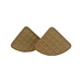 grid textured natural rubber teether
